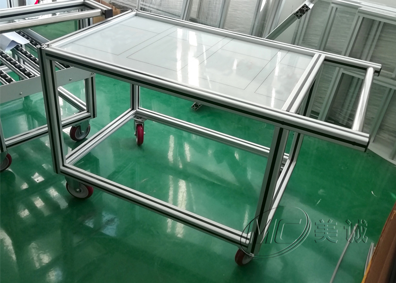 鋁型材小車成品，離不開模型圖的幫助